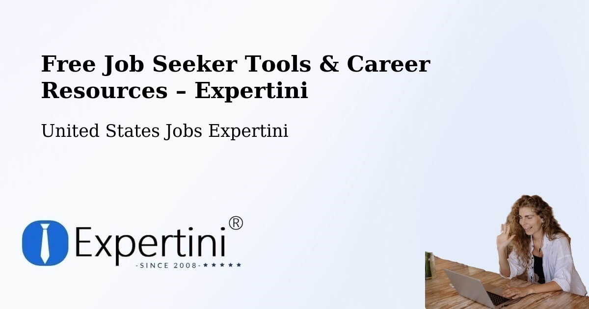 Free Job Seeker Tools & Career Resources – Red Bank - Red Bank, United States Jobs Expertini