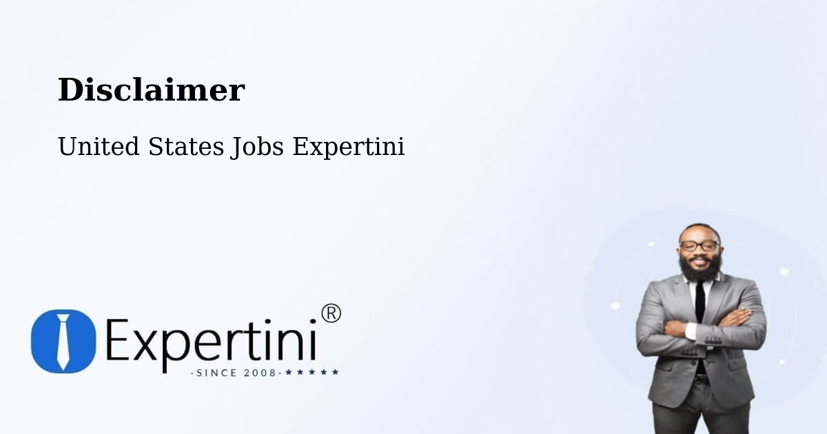 Disclaimer – Red Bank - United States Jobs Expertini