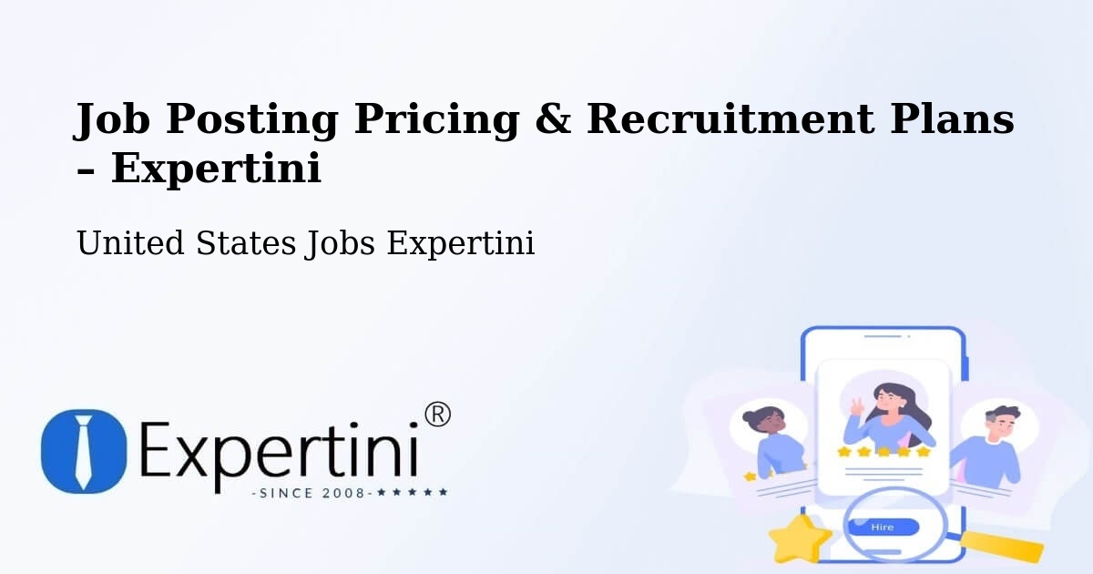 Job Posting Pricing & Recruitment Plans – Red Bank - Red Bank, United States Jobs Expertini